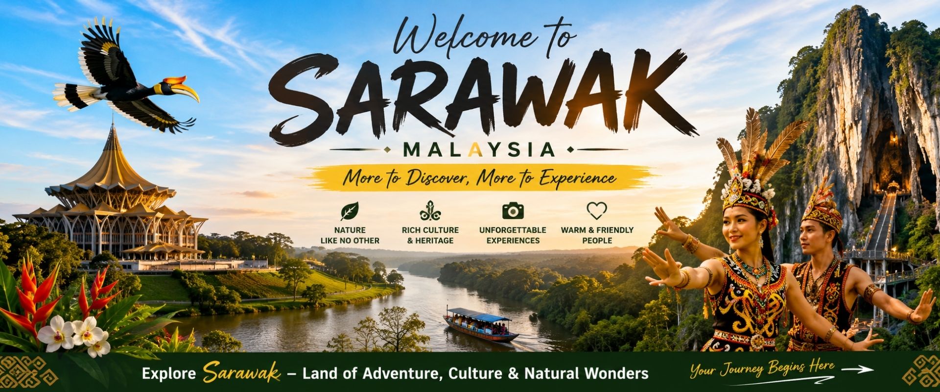 Travel Sarawak - Land of Adventure, Culture and Natural Wonders